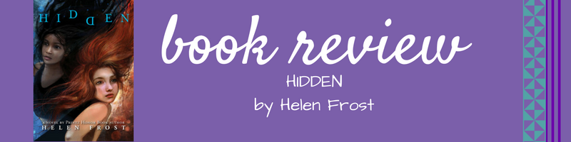 hidden book by helen frost